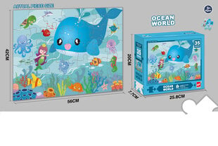 Puzzle Jumbo Floor Puzzle Ocean World, 35 det hind ja info | Pusled | kaup24.ee