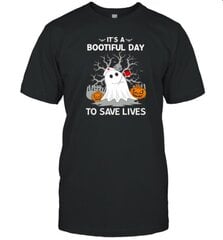 Nurse Boo It'S A Bootiful Day To Save Lives Halloween T-Shirt hind ja info | Meeste T-särgid | kaup24.ee