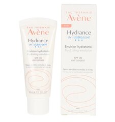 Niisutav näokreem Avene Eau Thermale Hydrance UV Legere-Light 40 ml цена и информация | Кремы для лица | kaup24.ee