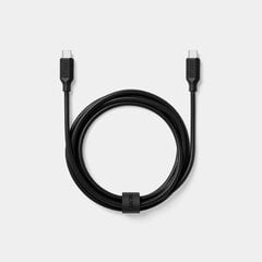 Lexon Design Metali-C Metalliline USB-C Kaabel Lexon Design Metali-C mustmetalliline USB-C kaabel - must цена и информация | Кабели и провода | kaup24.ee