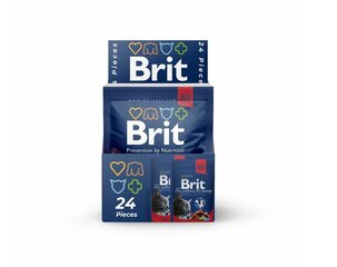 Konserv kassidele kotis Brit Premium Beef Stew&Peas 100g x 24 tk цена и информация | Кошачьи консервы | kaup24.ee