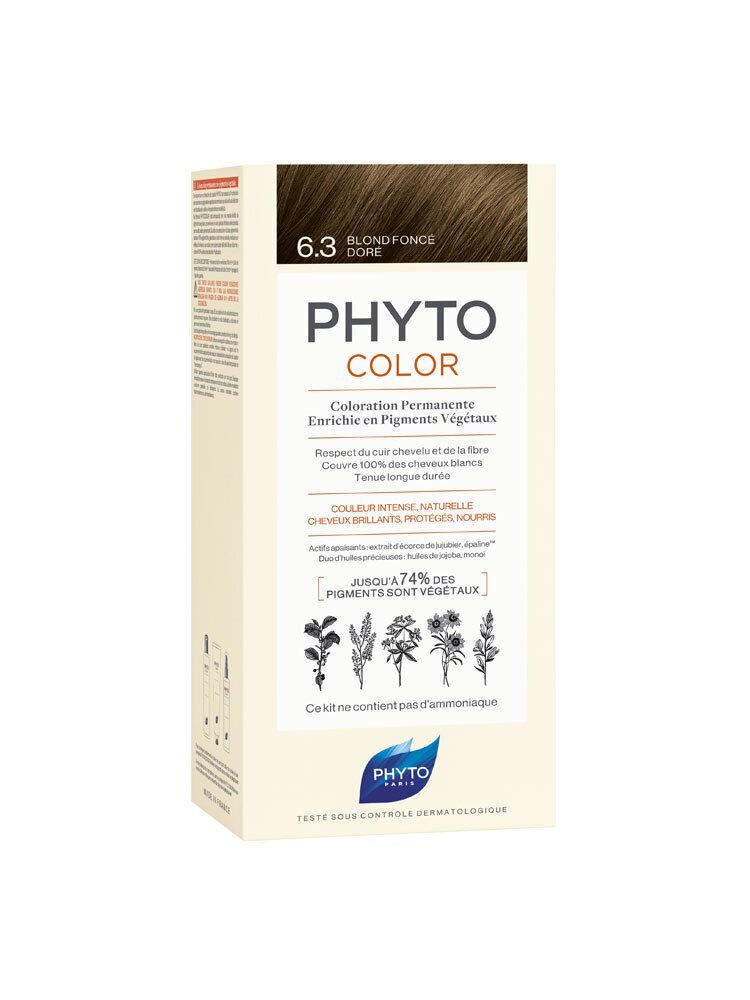 Juuksevärv Phyto Color Nr.6.3 hind ja info | Juuksevärvid | kaup24.ee