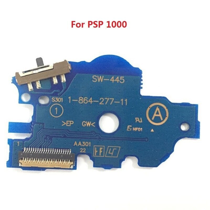 PSP1000 2000 3000 jaoks Toitelüliti plaat ON VÄLJAS PCB vooluring Emaplaat PSP3001 3004 liuglüliti mängukonsooli tarvikud цена и информация | Mängukonsoolide lisatarvikud | kaup24.ee