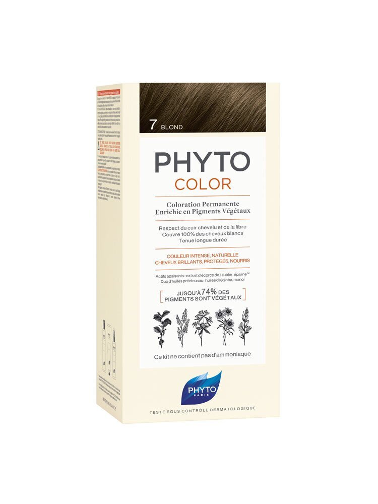 Juuksevärv Phyto Color Nr.7.0 цена и информация | Juuksevärvid | kaup24.ee