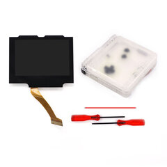 V5 IPS GBA SP taustvalgustusega taustvalgustusega LCD asendusmodikomplektid Game Boy Advance SP jaoks NO NEED CUT Shell Case цена и информация | Аксессуары для компьютерных игр | kaup24.ee