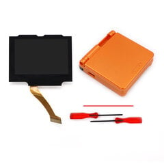 V5 IPS GBA SP taustvalgustusega taustvalgustusega LCD asendusmodikomplektid Game Boy Advance SP jaoks NO NEED CUT Shell Case цена и информация | Аксессуары для компьютерных игр | kaup24.ee