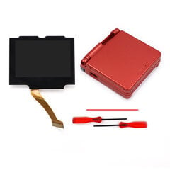 V5 IPS GBA SP taustvalgustusega taustvalgustusega LCD asendusmodikomplektid Game Boy Advance SP jaoks NO NEED CUT Shell Case цена и информация | Аксессуары для компьютерных игр | kaup24.ee