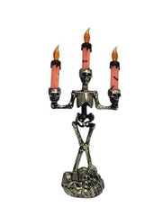 LED HALLOWEENI KÜÜNLA "CANDELABOR SKETONS" hind ja info | Peokaunistused | kaup24.ee