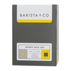 Barista & Co - 600ml Steel Shorty Milk Jug hind ja info | Kohvimasinate lisatarvikud | kaup24.ee