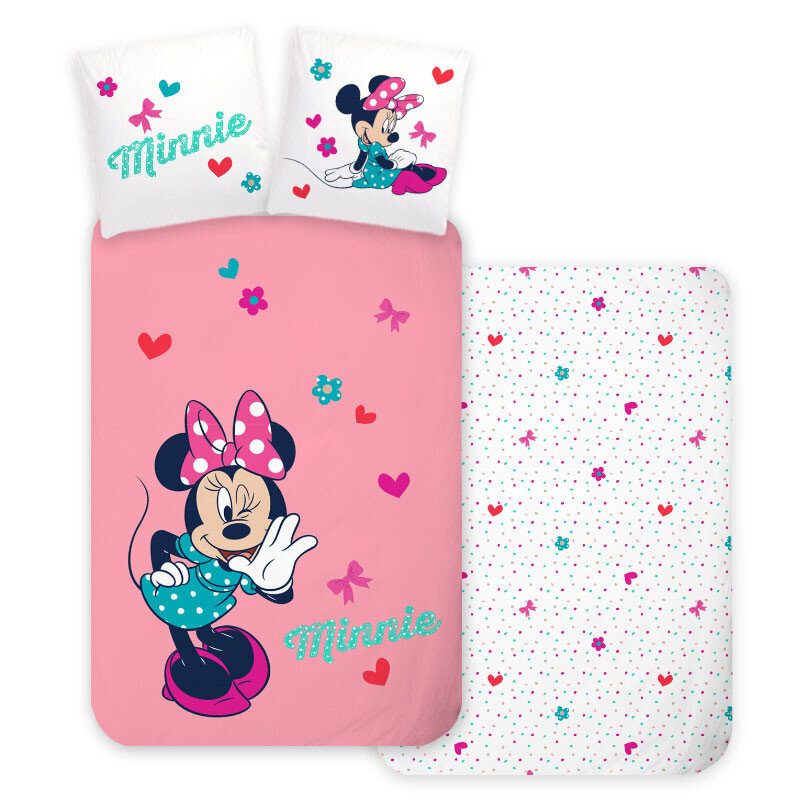 Laste voodipesukomplekt Disney Minnie Whisper 100×135 cm, 2-osaline цена и информация | Beebide ja laste voodipesu | kaup24.ee