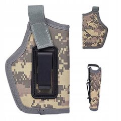 PISTOLET ASG UNIVERSAL EXTERNAL/INTERNAL Glock 9mm 38 357 CAMO holster hind ja info | Printerid | kaup24.ee