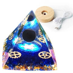 Püramiid ORGONIT +LED LAMPID LAMP 5cm CRYSTAL AMULET 5cm HX10 hind ja info | Printerid | kaup24.ee