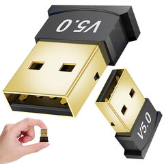 Bluetooth adapter Perfee, USB 5.0 hind ja info | USB jagajad, adapterid | kaup24.ee