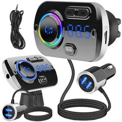 FM-vastuvõtja Perfee, Bluetooth USB 5.0 8in1 hind ja info | FM modulaatorid, FM trasmitterid | kaup24.ee