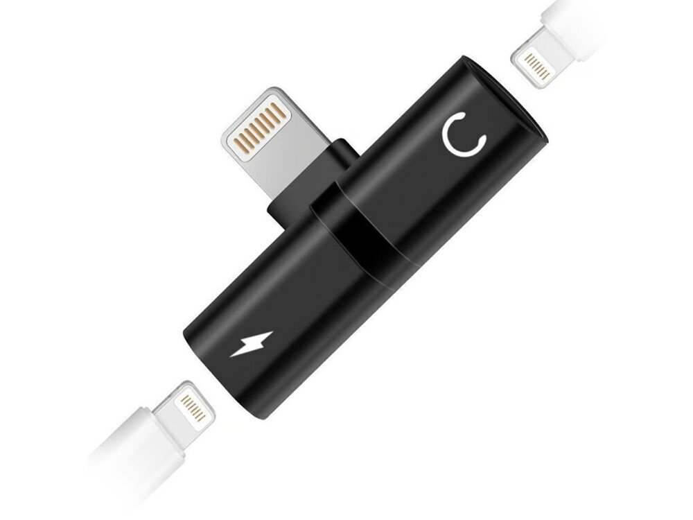 Lightning adapter Perfee, 2in1 iPadile/iPhone'ile hind ja info | USB jagajad, adapterid | kaup24.ee