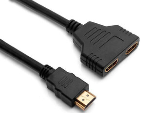 HDMI splitter Perfee, 2 porti, FHD hind ja info | USB jagajad, adapterid | kaup24.ee