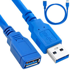 USB 3.0 adapter Perfee, varjestatud, 1,5m hind ja info | USB jagajad, adapterid | kaup24.ee