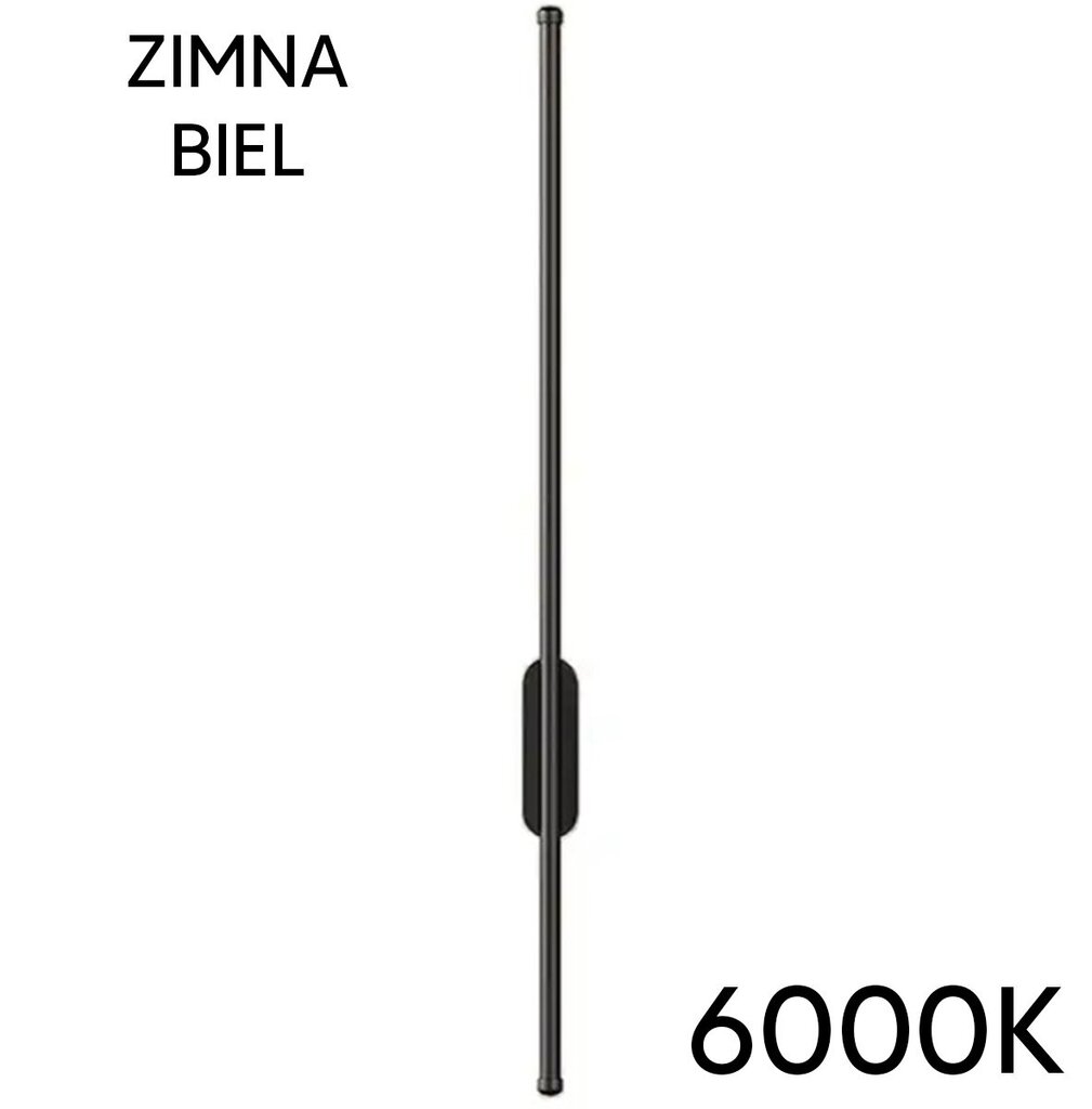 Seinalamp Perfee, must, 100cm, 6000K цена и информация | Seinavalgustid | kaup24.ee