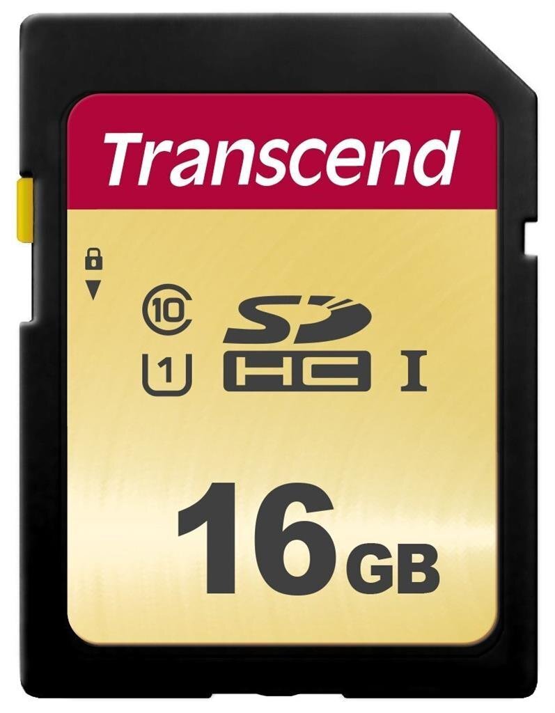 Transcend SDC500S, 16GB hind ja info | Mobiiltelefonide mälukaardid | kaup24.ee