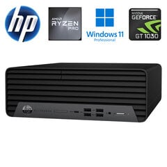 HP 805 G6 SFF Ryzen 5 PRO 4650G 8GB 512SSD M.2 NVME GT1030 2GB DVD WIN11Pro цена и информация | Стационарные компьютеры | kaup24.ee