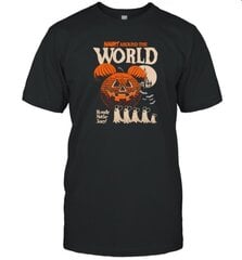 Haunt Around The World It'S Really Not So Scary Halloween T-Shirt hind ja info | Meeste T-särgid | kaup24.ee