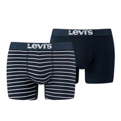 Bokserid Meestele LEVI'S 0209, Puuvillased, Aluspesu, 2 tk hind ja info | Meeste aluspesu | kaup24.ee