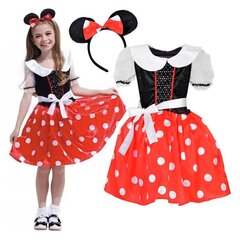 Armas Minnie Mouse kostüüm tüdrukutele LXL ZA5280 hind ja info | Karnevali kostüümid | kaup24.ee