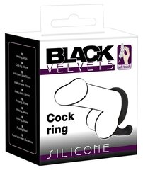 Кольцо на пенис Black Velvets цена и информация | Эрекционные кольца, насадки на пенис | kaup24.ee