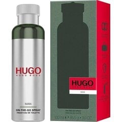 Туалетная вода Hugo Boss Hugo Man On The Go EDT для мужчин 100 мл цена и информация | Мужские духи | kaup24.ee