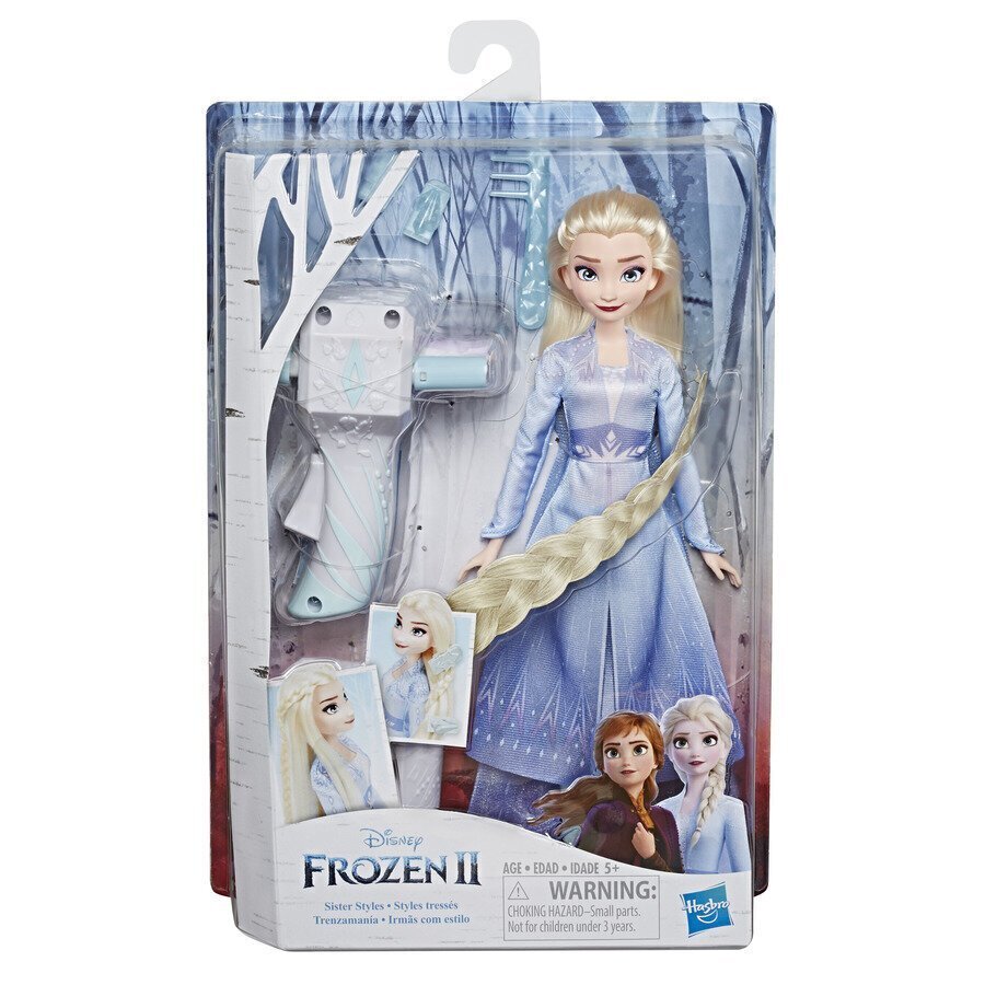 HASBRO Pikajuukseline Elsa „Jääkuninganna ja igavene talv“ printsess hind ja info | Tüdrukute mänguasjad | kaup24.ee