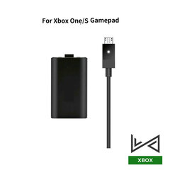 Taaslaetav aku C-tüüpi kaabliga XBOX-seeria X/S mängupuldi laadimiskomplekti Xbox One kontrolleri jaoks koos USB-juhtmega hind ja info | Mängukonsoolide lisatarvikud | kaup24.ee