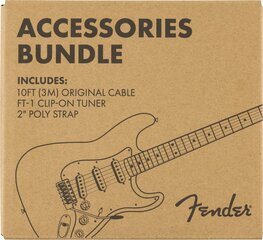 Kitarri tarvikute komplekt Fender SPA bundle pack hind ja info | Muusikariistade tarvikud | kaup24.ee