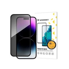 Wozinsky Privacy 5D - iPhone 16 hind ja info | Ekraani kaitsekiled | kaup24.ee