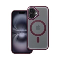 Matte Mag Cover, iPhone 16 - Plum red hind ja info | Telefoni kaaned, ümbrised | kaup24.ee