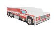 Lastevoodi ADRK Furniture Fire Truck, 140x70cm цена и информация | Lastevoodid | kaup24.ee