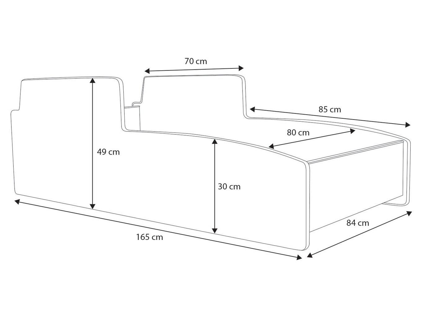 Lastevoodi ADRK Furniture Tractor, 160x80cm, punane hind ja info | Lastevoodid | kaup24.ee