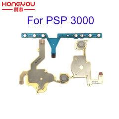 PSP 3000 jaoks Vasakpoolsed paremad nupud Funktsioon Käivitage kodune helitugevus PCB-klaviatuuri painduv kaabel Sony PSP 3000 / PSP 3004 jaoks 3001 3008 300x hind ja info | Mängukonsoolide lisatarvikud | kaup24.ee