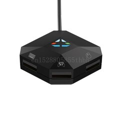 Mängu klaviatuuri hiire muunduri adapter Switchi/PS4/PS3/X-BOX ONE/360 konsooli jaoks цена и информация | Аксессуары для компьютерных игр | kaup24.ee