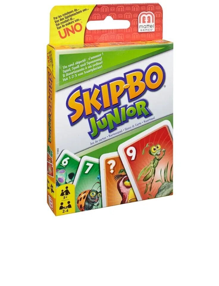 Kaardimäng Mattel Uno Skip Bo® HHB37 hind ja info | Lauamängud ja mõistatused | kaup24.ee