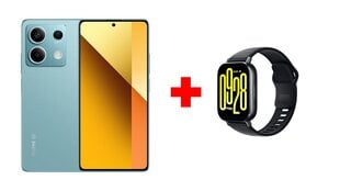 Xiaomi Redmi Note 13 5G 6/128GB Ocean Teal + Xiaomi Redmi Watch 5 Active Midnight Black цена и информация | Мобильные телефоны | kaup24.ee