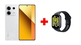 Xiaomi Redmi Note 13 5G 6/128GB Arctic White + Xiaomi Redmi Watch 5 Active Midnight Black цена и информация | Мобильные телефоны | kaup24.ee