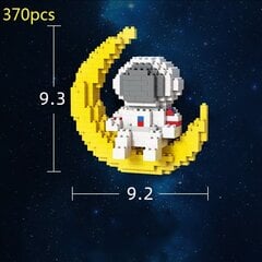 200-2880 tk Mini mikroraketi ehitusplokid Kosmose Kuu Satelliidi Astronaut Teemantklotsid Konstruktormänguasjad lastele Kingitused hind ja info | Pusled | kaup24.ee