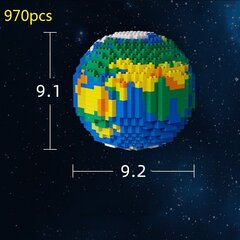 200-2880 tk Mini mikroraketi ehitusplokid Kosmose Kuu Satelliidi Astronaut Teemantklotsid Konstruktormänguasjad lastele Kingitused hind ja info | Pusled | kaup24.ee