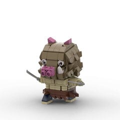 Moc Anime Demon Slayered Brickheadz Animeeritud figuurid Jaapani klassikaline animatsioonitegelane Tanjirou Muzan telliskivimänguasi lastele kingitus hind ja info | Pusled | kaup24.ee