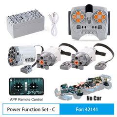 MOC Expert Technical Car Power Function Mootori osad 42143 42083 42096 42115 42141 SP3 APP programmeerimine RC liitiumpatarei plokid hind ja info | Pusled | kaup24.ee