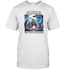 I Love Scary Stories On Halloween T-Shirt hind ja info | Meeste T-särgid | kaup24.ee