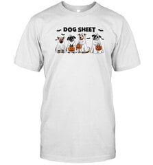 Ghost Dog Sheet Pumpkin Halloween T-Shirt цена и информация | Мужские футболки | kaup24.ee