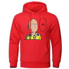 (Sred 6)One Punch Meeste Pusad Saitama Sensei Jaapan Anime Meeste Pusad Sügistalvised Topid Vabaaja dressiülikond, Soe meeste pulloverid SHRY цена и информация | Мужские свитера | kaup24.ee