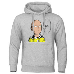 (Sgray 6)One Punch Meeste Pusad Saitama Sensei Jaapan Anime Meeste Pusad Sügistalvised Topid Vabaaja dressirõivad Soe Mees Pullover SHRY цена и информация | Мужские свитера | kaup24.ee