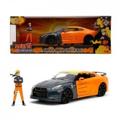 Автомобиль с фигуркой Наруто Nissan GT-R 1/24 цена и информация | Игрушки для мальчиков | kaup24.ee